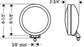 KC HiLiTES SlimLite 6in. LED Light 50w Spot Beam (Pair Pack System) - Black