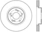 StopTech Slotted Sport Brake Rotor 2014 Honda Accord V6 Front Left