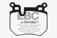 EBC 08-10 BMW 135 3.0 Twin Turbo Bluestuff Rear Brake Pads