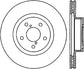 StopTech 05-10 Subaru Impreza WRX/STi Slotted & Drilled Left Front Rotor