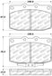 StopTech Performance 89-95 Mazda RX7 Front Brake Pads