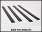 EGR Crew Cab Front 45in Rear 34.5in Rugged Style Body Side Moldings (953474)