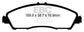 EBC 14+ Acura MDX 3.5 Greenstuff Front Brake Pads