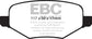 EBC 11-14 Ford Edge 2.0 Turbo Ultimax2 Rear Brake Pads