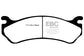 EBC 02 Cadillac Escalade 5.3 (Akebono rear caliper) Greenstuff Front Brake Pads