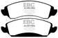EBC 09-14 Cadillac Escalade 6.0 Hybrid Yellowstuff Front Brake Pads