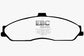 EBC 03-04 Cadillac XLR 4.6 Yellowstuff Front Brake Pads