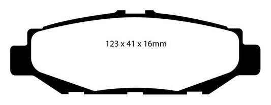 EBC 93-97 Lexus GS300 3.0 Redstuff Rear Brake Pads