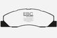 EBC 09-11 Dodge Ram 2500 Pick-up 5.7 2WD/4WD Extra Duty Front Brake Pads