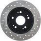 StopTech 06-09 Honda Civic Ex/Si Slotted & Drilled Right Rear Rotor