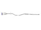 aFe Takeda 2.5in 304SS Cat-Back Exhaust System 17-20 Honda Civic SI Coupe L4-1.5L (t) - BL Flame Tip
