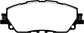 EBC 2019+ Lexus ES300H 2.5L Hybrid Redstuff Front Brake Pads