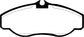 EBC 99-03 Land Rover Discovery (Series 2) 4.0 Greenstuff Front Brake Pads