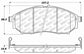StopTech Street Select Brake Pads - Rear