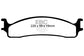 EBC 06-11 Dodge Ram 1500 Mega Cab 2WD Greenstuff Front Brake Pads