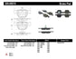 StopTech Performance 00-04 BMW M5 E39 / 00-06 X5 / 03-05 Range Rover HSE Front Brake Pads