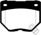 EBC 89-95 Nissan Skyline (R32) 2.6 Twin Turbo GT-R Yellowstuff Rear Brake Pads