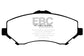 EBC 08-11 Chrysler Town & Country 3.3 Yellowstuff Front Brake Pads
