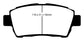 EBC 11-15 Scion IQ 1.3 Yellowstuff Front Brake Pads