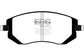 EBC 04-06 Saab 9-2X 2.0 Turbo Redstuff Front Brake Pads