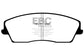 EBC 05-09 Chrysler 300 2.7 Redstuff Front Brake Pads
