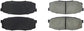 StopTech 13-18 Toyota Land Cruiser Performance Rear Brake Pads