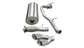 Corsa 2007-2010 Cadillac Escalade 6.2L V8 Polished Sport Cat-Back Exhaust