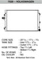 CSF 06-09 Volkswagen Golf/GTI / 06-09 Volkswagen Jetta/GLI Radiator