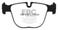 EBC 10+ BMW X5M 4.4 Twin Turbo Redstuff Rear Brake Pads