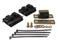 Energy Suspension 73-92 Chevrolet Camaro Black Motor and Transmision Mounts; Zinc Finish