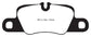 EBC 12-15 Porsche 911 (991) (Cast Iron Rotor only) 3.8 Carrera S Yellowstuff Rear Brake Pads