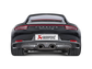 Akrapovic 16-17 Porsche 911 Carrera S/4/4S/GTS (991.2) Slip-On Line (Titanium) w/ Titanium Tips