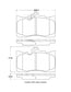 StopTech Street Touring 06 Lexus GS300/430 / 07-08 GS350 Front Brake Pads