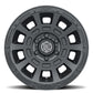 ICON Thrust 17x8.5 6x5.5 0mm Offset 4.75in BS Satin Black Wheel
