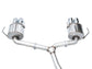 AWE Tuning 2022+ VB Subaru WRX Touring Edition Exhaust - Chrome Silver Tips