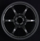 Advan RG-D2 18x9.5 +35 5-120 Semi Gloss Black Wheel