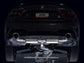 AWE 19-23 BMW 330i / 21-23 BMW 430i Base G2X Touring Axle Back Exhaust - Chrome Silver