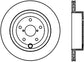 StopTech 08+ Subaru STI (Will Not Fit 05-07) Slotted & Drilled Sport Brake Rotor