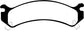 EBC 01-05 Cadillac Deville 4.6 HD Yellowstuff Front Brake Pads