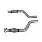 BBK 05-15 Dodge Challenger Charger Short Mid X Pipe w Catalytic Converters 2-3/4 For LT Headers