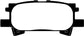 EBC 04-07 Lexus RX330 3.3 Greenstuff Rear Brake Pads