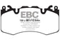 EBC 13+ Land Rover Range Rover 3.0 Supercharged Greenstuff Front Brake Pads