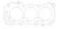 Cometic Nissan VQ35/37 Gen3 97mm Bore .030 inch MLS Head Gasket - Left