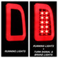 Spyder 08-16 Ford Super Duty F-250 V3 Light Bar LED Tail Lights - Black (ALT-YD-FS07V3-LBLED-BK)