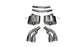 Corsa 2016-2019 Cadillac CTS V 6.2L V8 2.75in Polished Xtreme Axle-Back Exhaust
