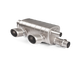 Akrapovic 16-17 Porsche 911 Carrera S/4/4S/GTS (991.2) Slip-On Line (Titanium) w/ Titanium Tips