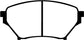 EBC 01-03 Mazda Miata MX5 1.8 (Sports Suspension) Yellowstuff Front Brake Pads