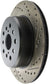 StopTech 5/93-98 Toyota Supra Left Rear Slotted & Drilled Rotor