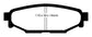 EBC 08-10 Subaru Impreza 2.5 Bluestuff Rear Brake Pads