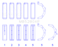 King Ford Prod. V8 4.6L/5.4L (Size STD) Performance Main Bearing Set